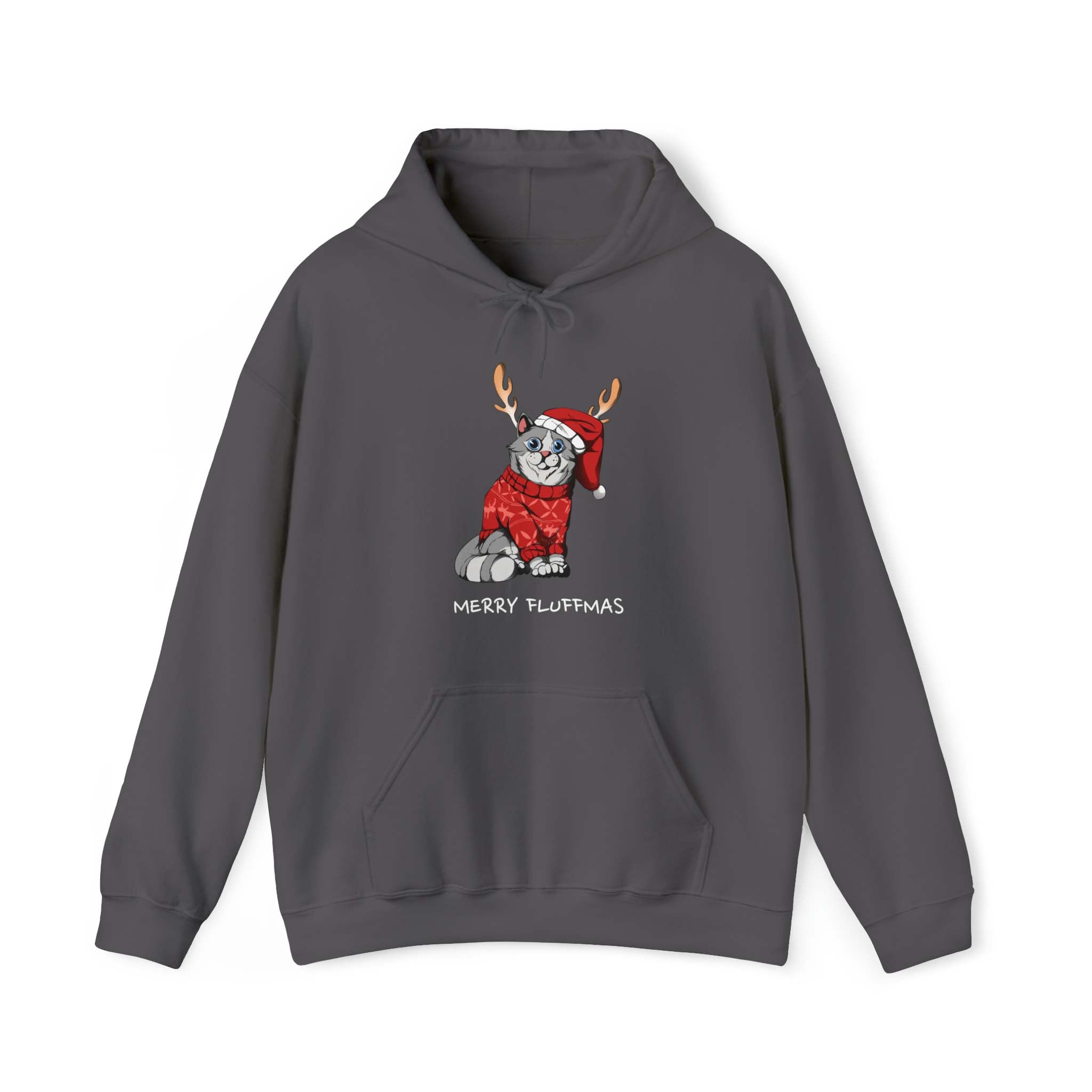 Merry Fluffmas Hoodie Pawsome Puns